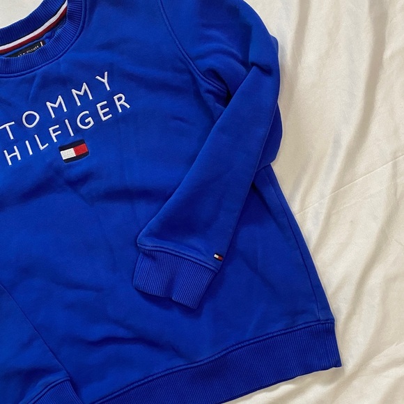 Tommy Hilfiger Kids Blue Crewneck Sweatshirt - Picture 2 of 15